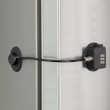 Patented Combination Refrigerator Door Lock for Child Safety