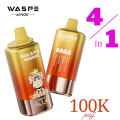 WASPE 100K Four Flavor Adjustable Disposable Vape Pen
