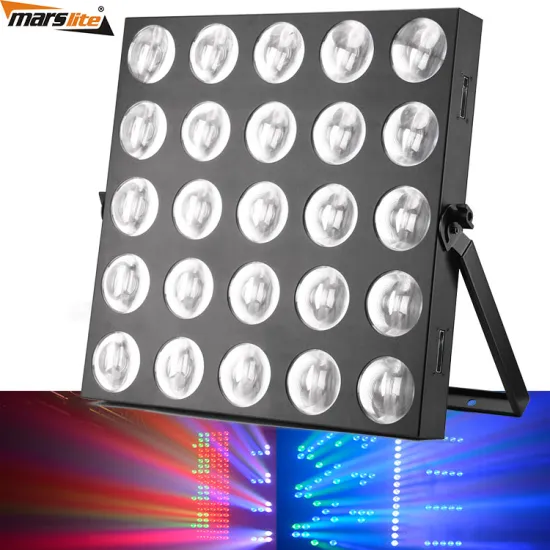 Marslite 300W 5x5 RGB LED Matrix Light: Perfect for Wedding and DJ Events