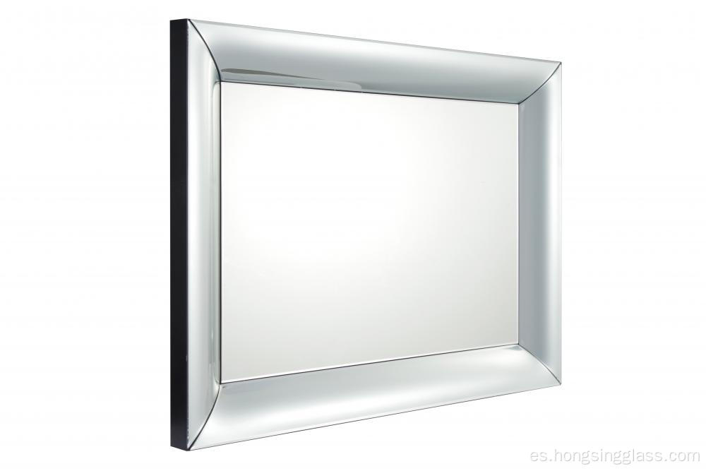 marco de espejo curvado sala de estar de espejo colgante