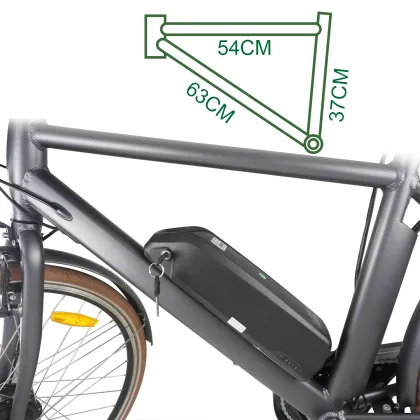 GreenPedal Electric Bike Lishen 21700 Rechargeable Ebike with 36V-72V Lithium Ion Battery