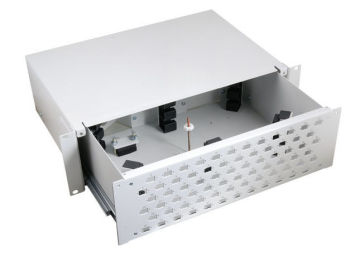 72 Port Sc Fiber Optic Patch Panel With Rack Mounted Type Simplex