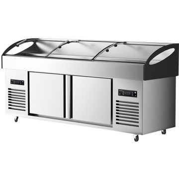 RUITAI Restaurant Supermarket Freezer Cabinet