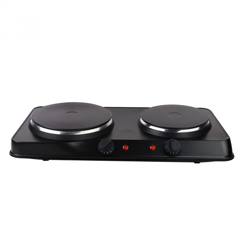 Kitchen Countertop Cast-Iron Double Burner 2500W