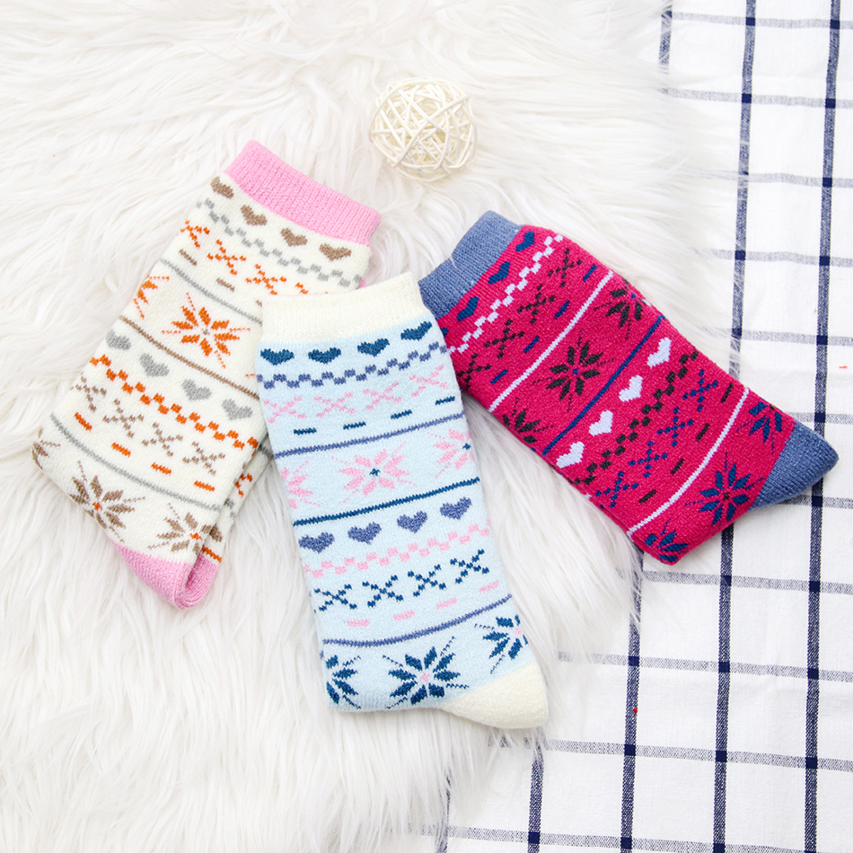 women's autumn winter christmas socks