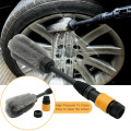 Brosse de nettoyage de voiture en plastique brosse de lavage de roue de voiture