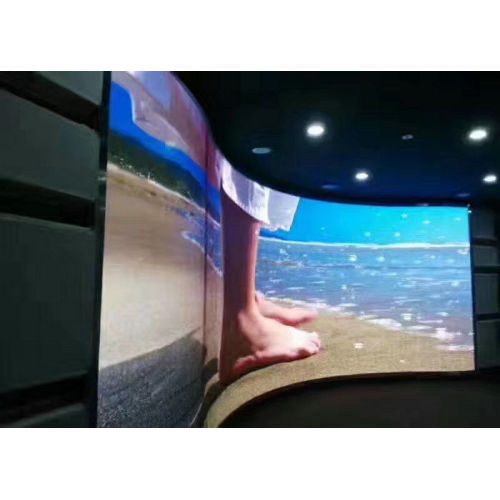 Fixed Wide Viewing Angle Indoor Curved LED Display