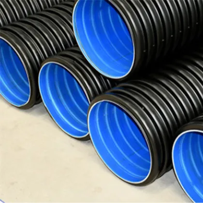 DN225 HDPE Double Wall Corrugated Pipes for Drainage