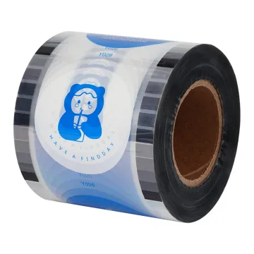 Milk Tea and Soy Milk Cup Sealing Machine Film - PP Roll Film for 90/95 Caliber Cups with Printing Logo