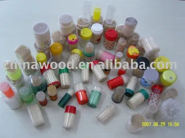 Tube toothpick