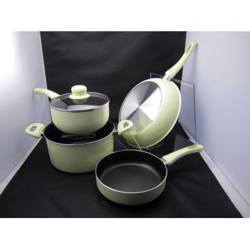 white cookware set