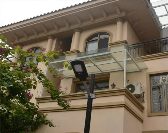 60W waterproof ip65 motion sensor integrated solar panel street light