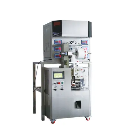 Nylon Bag Packaging Machinery - Triangular Green Tea Pouch Filling and Sealing Machine