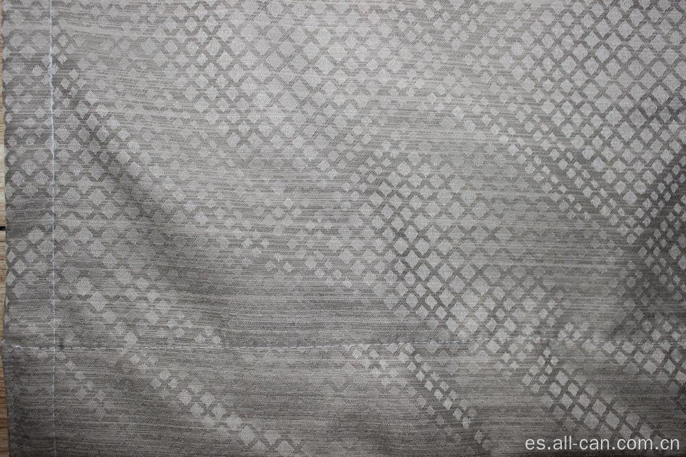 Tela de cortina de revestimiento jacquard