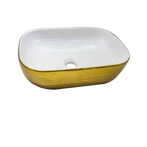 Hot sale above counter round Ceramic Art Basin