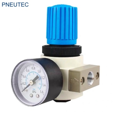 Regolatore di pressione dell'aria XOR-1/8-Mini per sistemi pneumatici con indicatore, BSP