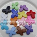 Wholesale Fashion acryl solide sieraden vlinder kralen / losse plastic kralen voor DIY ketting / armbanden / oorbellen