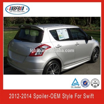 REAR ABS PLASTIC SPOILER PERFECT FIT FOR SWIFT 2014
