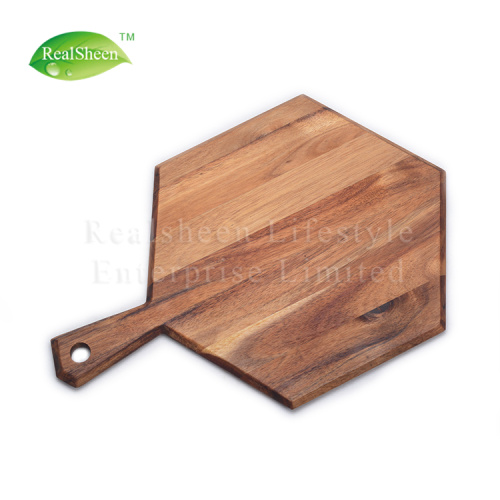 Tagliere Hexagon Paddle in legno di acacia