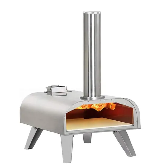 Portable Pizza Ovens Wood Pellet Wood Fired Pizza Maker Portable Stainless Steel Pizza Grill