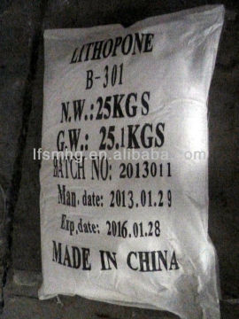 high quality lithopone (ZnS+BaSO4)