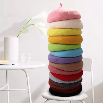 100% wool french beret for children