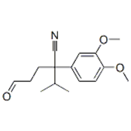 3- (3,4-dimethoxyfenyl) -2-methyl-6-oxohexaan-3-carbonitril CAS 27339-25-9