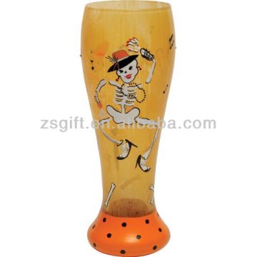 lovely hand-painted halloween decorations glass juice cup