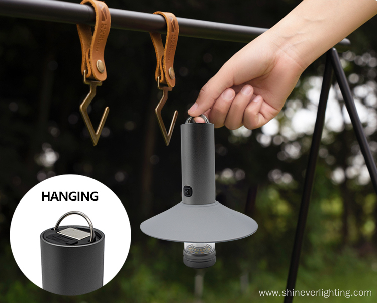 Removable Silicone Lid Multifunctional Camping Light