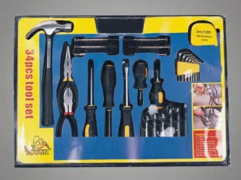 BN-STS34 oem factory and pass test with high quality 34PCS mechanic hand TOOL SET