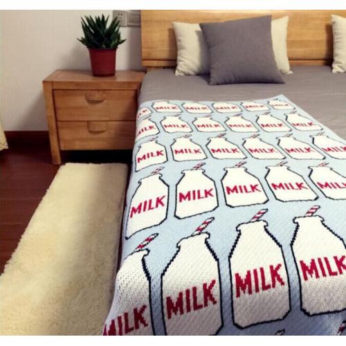 Hot sales crochet baby blanket handmade cotton throw blanket