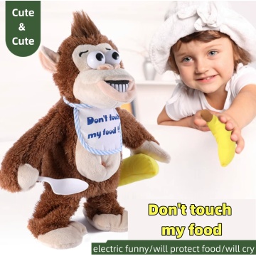 Funny chimp/monkey plush toy