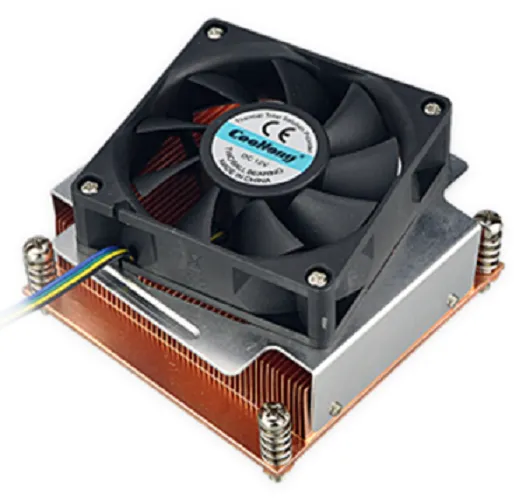 Server solution cpu cooler pure copper skiving heatsink