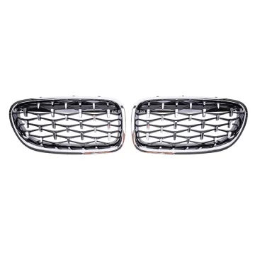 5 Series Diamond Grill F10/F18 Full Silver Star Car Front Bumper Grille