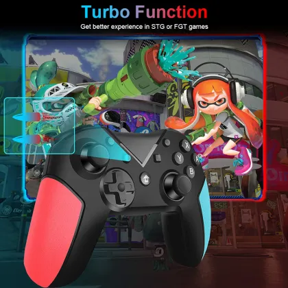 Bluetooth Gamepad Wireless Joystick Game Controller For Nintendo Switch Pro Turbo Function Controller Gamepad For Switch Console