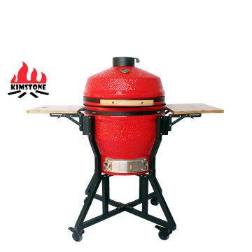Deflettore in ghisa Kimstone da 22 pollici per griglie Kamado in ceramica