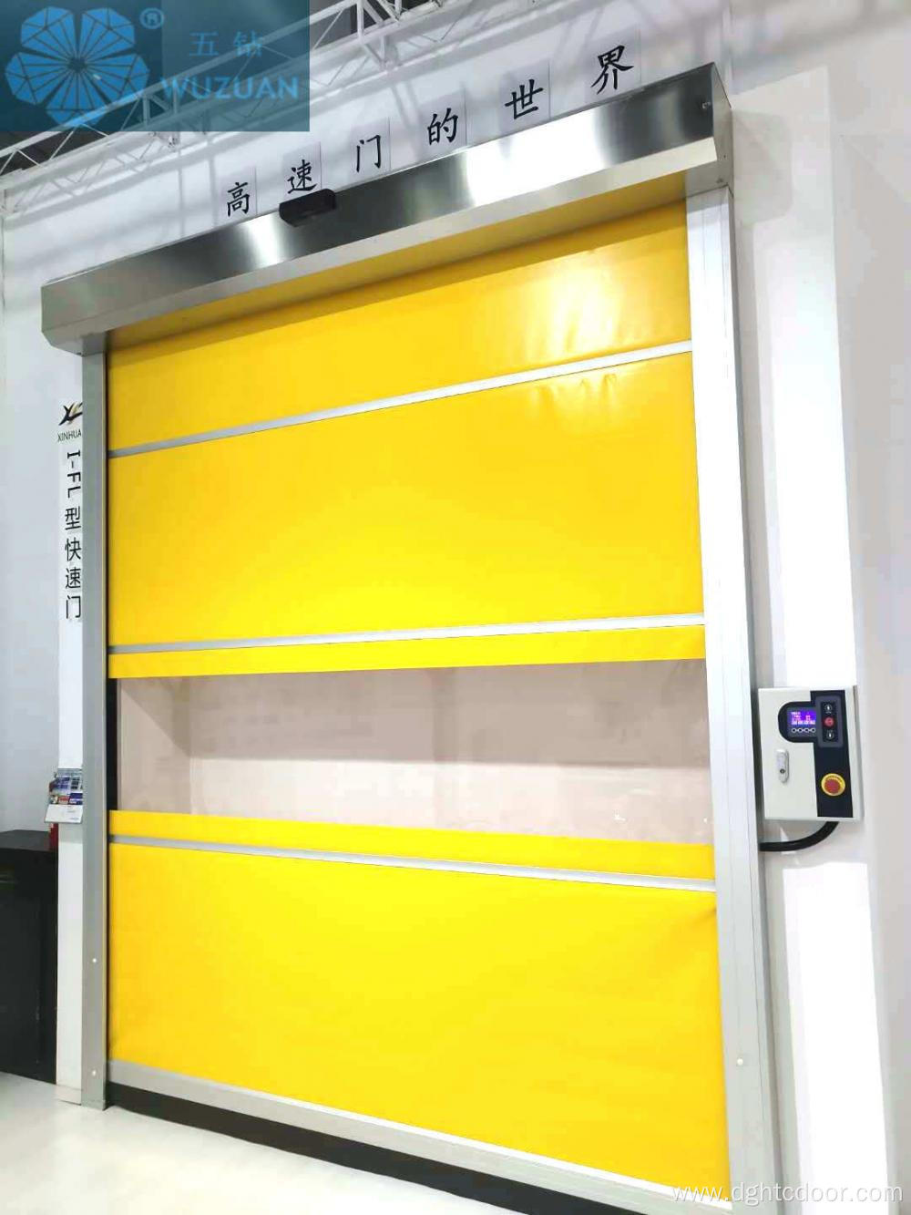 PVC fast rolling shutter door customization