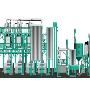 Middle Scale Maize Grinding Equipment in Zambia, Kenya, Mozambique