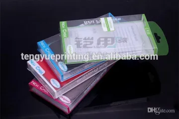 Soft fold recyclable clear plastic packaging box