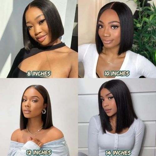 front lace human wig bob Lace Frontal Short Bob Wig Bob Lace Front Human Hair Wig,transparent Wholesale Peruvian Glueless Full HD Lace Factory