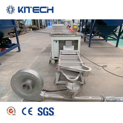 HDPE Plastic Scraps Noodle Cutting Pelletizer Cutter Machines