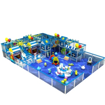 Colorful Ocean Theme Indoor Soft Playground Equipment