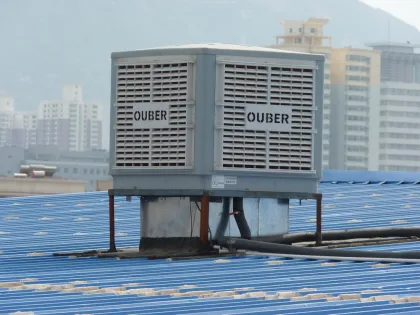 Roof Mounted Evaporative Air Cooler, Water Evaporation Air Conditioner