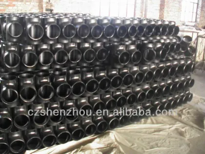 carbon steel pipe fittings used in building project