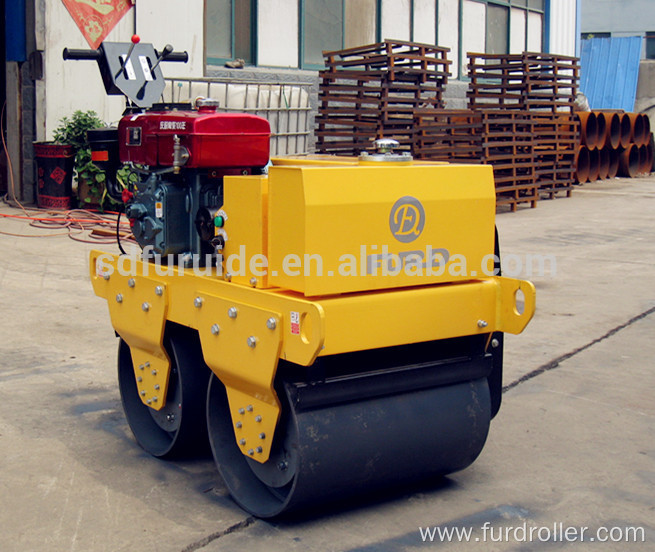 Manual Diesel Engine Used Asphalt Vibratory Road Roller Compactor FYL-S600CS