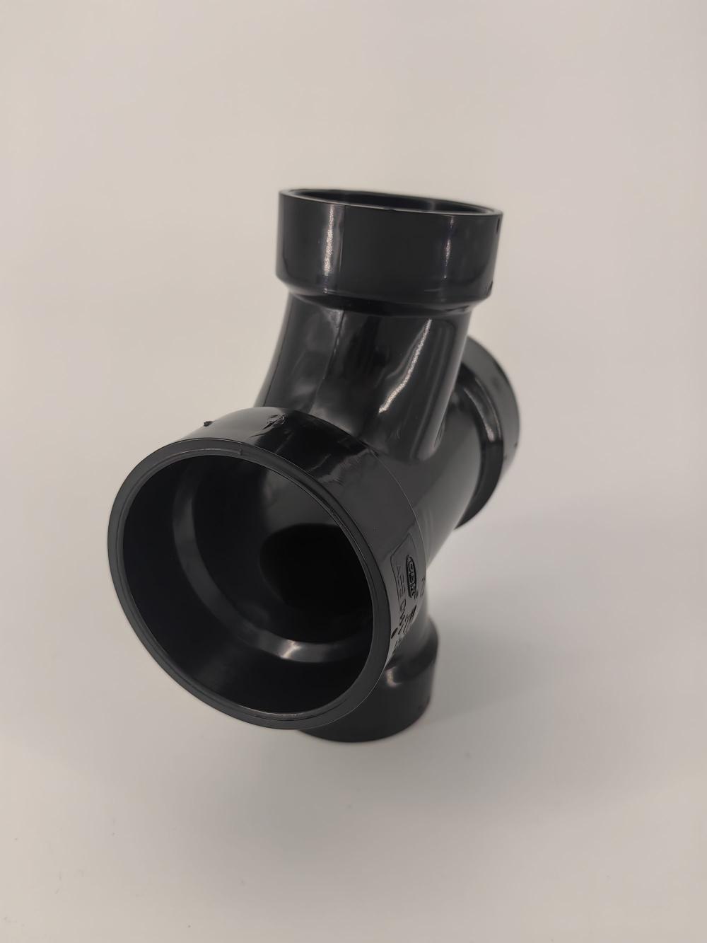 ABS fittings 2X2X1.5X1.5 inch DOUBLE SANITARY TEE REDUCING