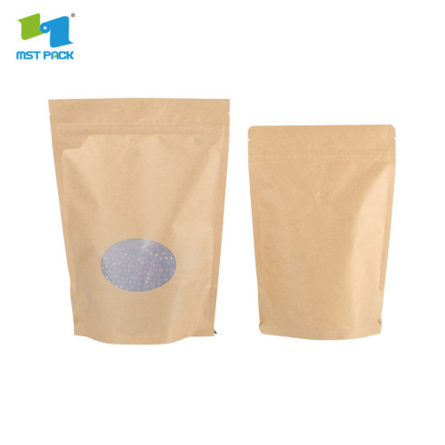 stand up plastic protein powder zipper pouches packaging