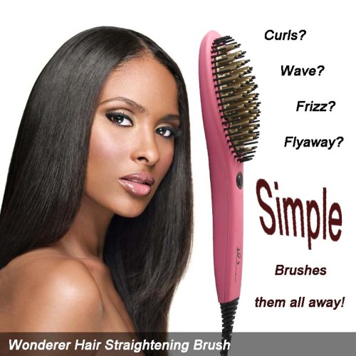 2017 New Wonderful Straightener Hair Brush