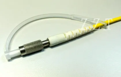 Single Mode Corning Fiber Optical Patch Cords Sx Rohs , Din / Upc