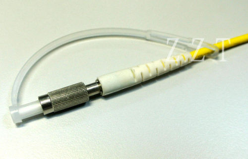 Din Os2 Fiber Optic Patch Cables Low Insertion Loss For Telecommunication Network